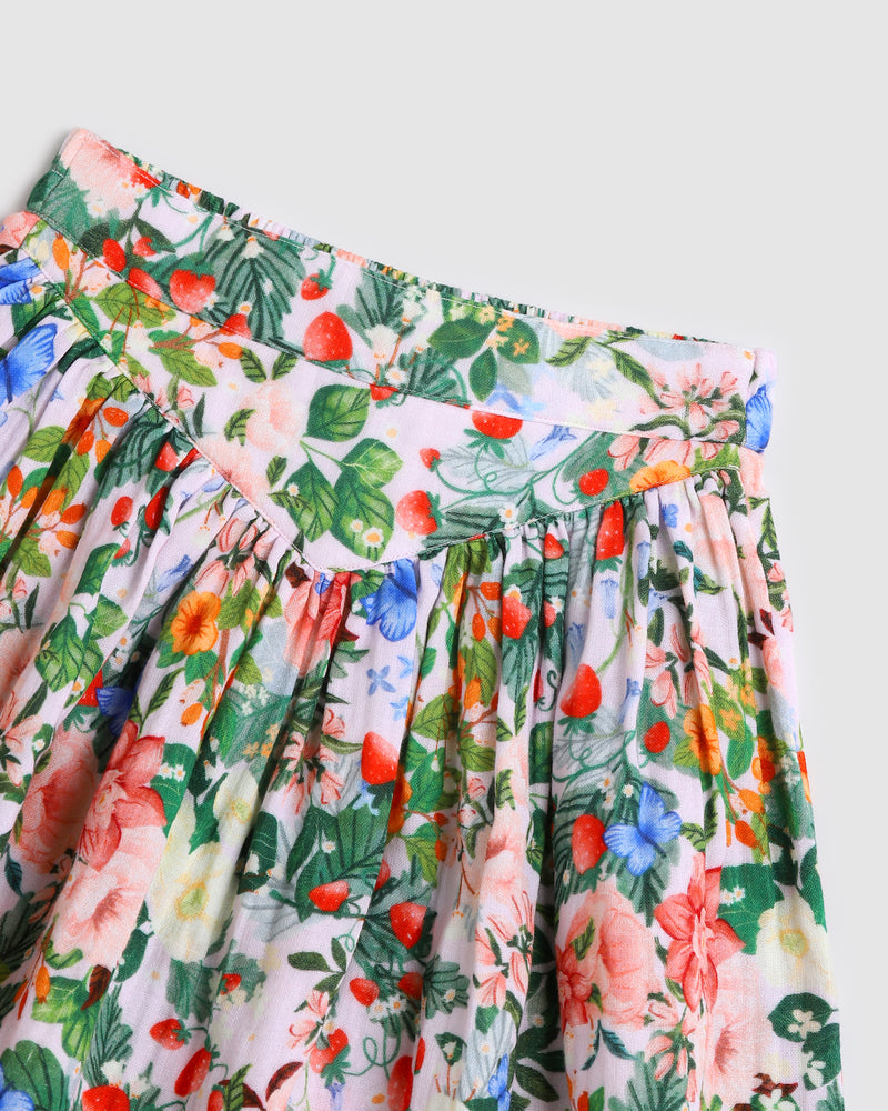 Hazel Skirt - Strawberry Pink