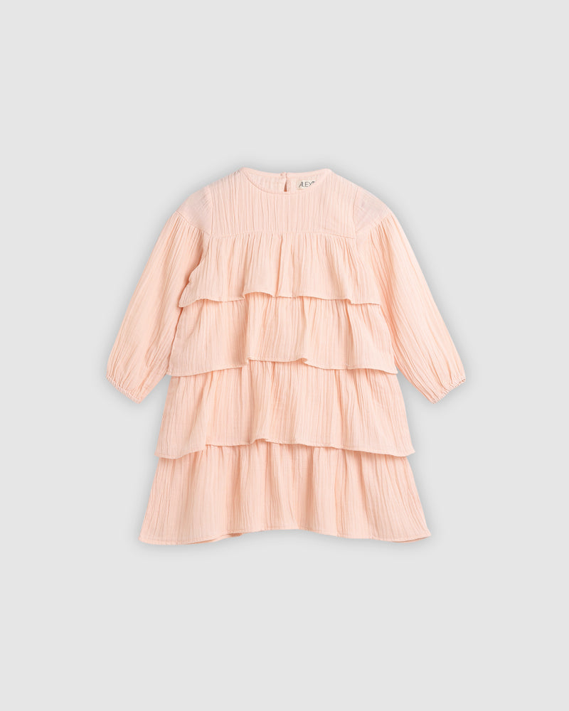 Frou Frou Dress - Baby Pink
