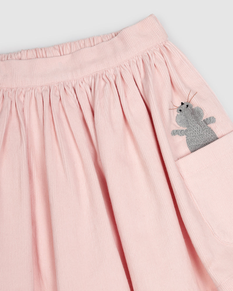 Bunny Skirt - Baby Pink