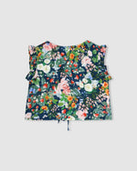 Ella Vest - Strawberry Navy