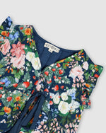 Ella Vest - Strawberry Navy