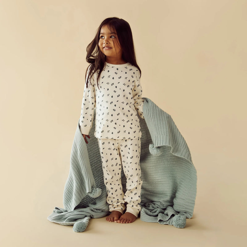 Twilight Leaf Long Sleeved Pyjamas