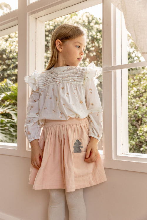Bunny Skirt - Baby Pink