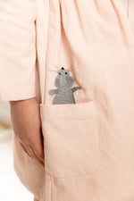 Lucy Mouse Dress -Baby Pink