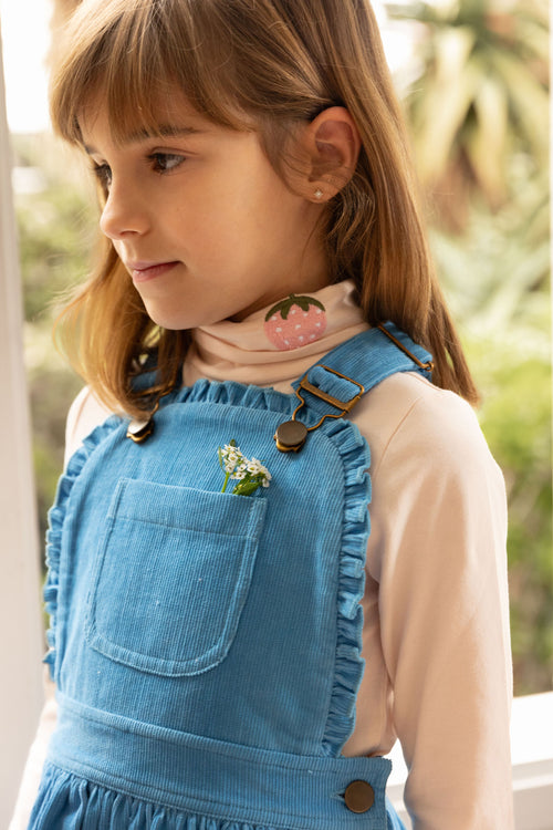 Olive Skivvy - Baby Pink