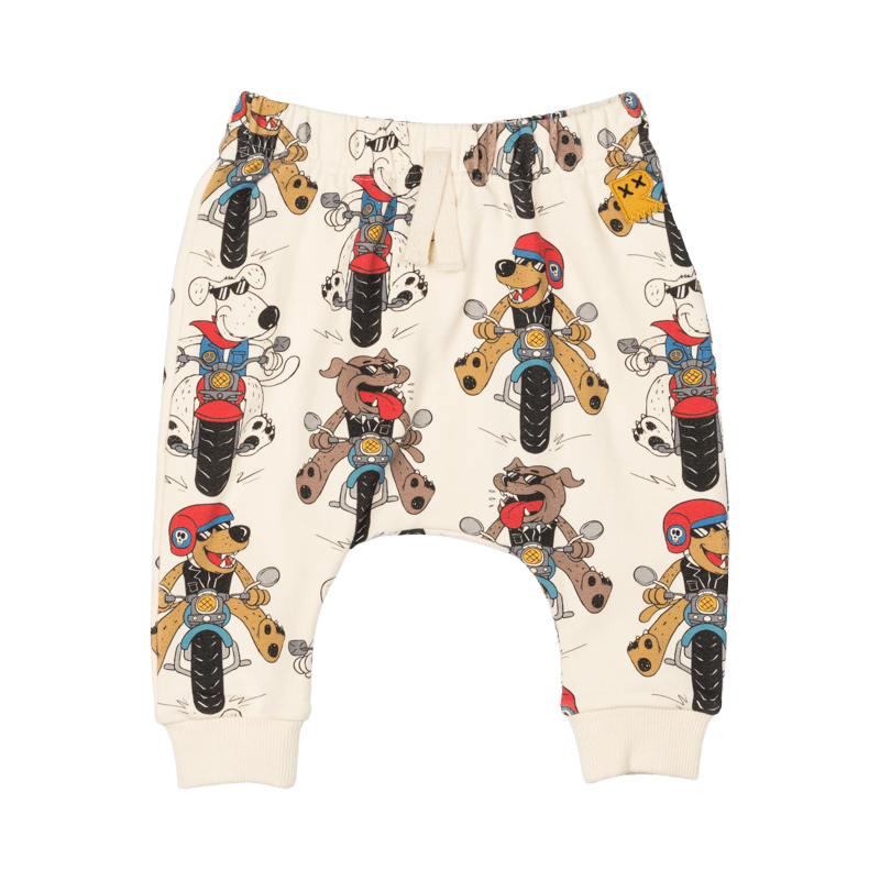 Pups on Bikes Baby Trackpants