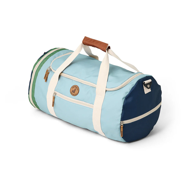 Packable Duffle Bag - Ocean Colour Block