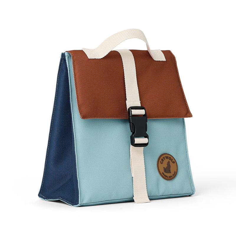 Insulated Lunch Bag - Ocean Colour Block