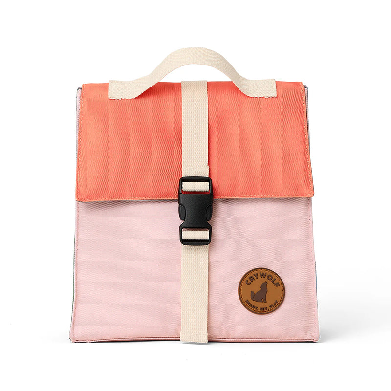 Insulated Lunch Bag - Sunset Colour Block