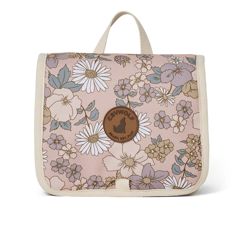 Hanging Toiletry Bag - Daisy Floral