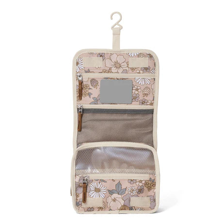 Hanging Toiletry Bag - Daisy Floral
