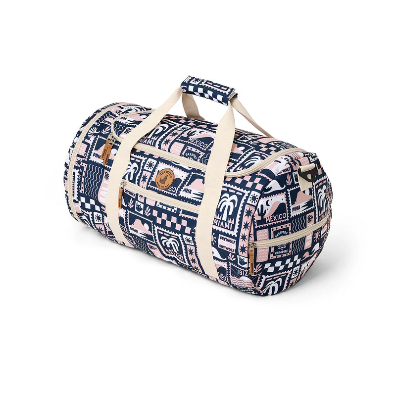 Packable Duffle Bag - Blush Postcards