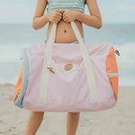 Packable Duffle Bag - Sunset Colour Block