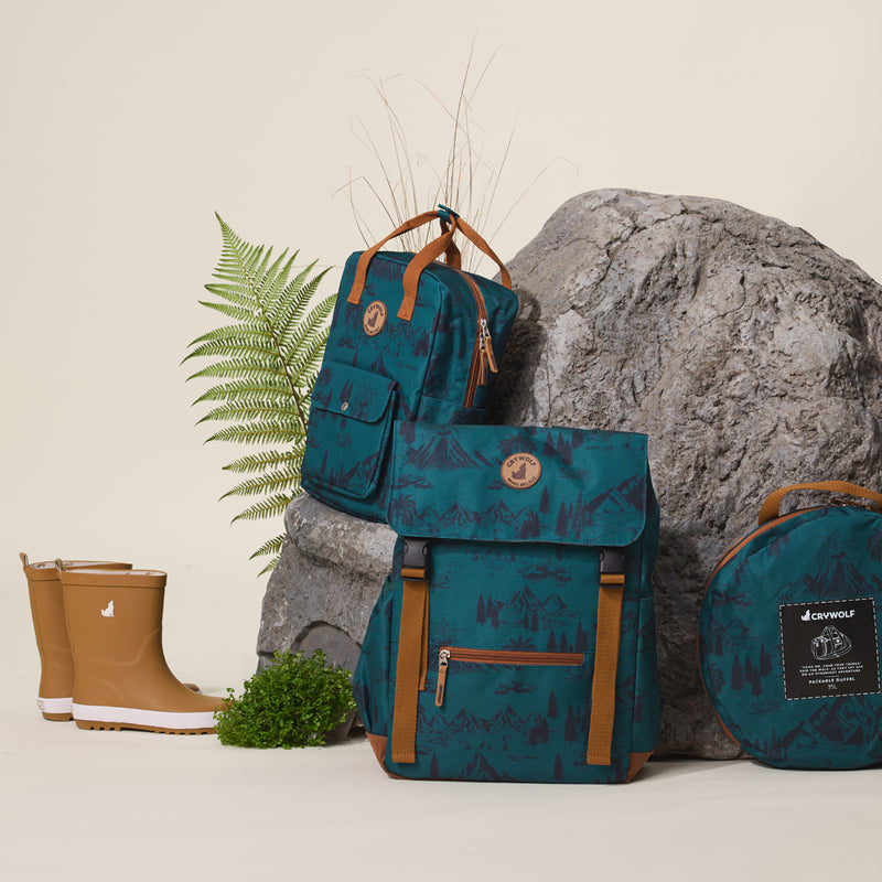 Packable Duffle Bag - Alpine Wolf