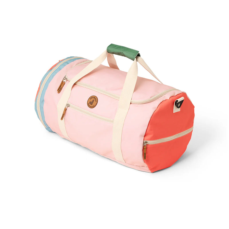 Packable Duffle Bag - Sunset Colour Block