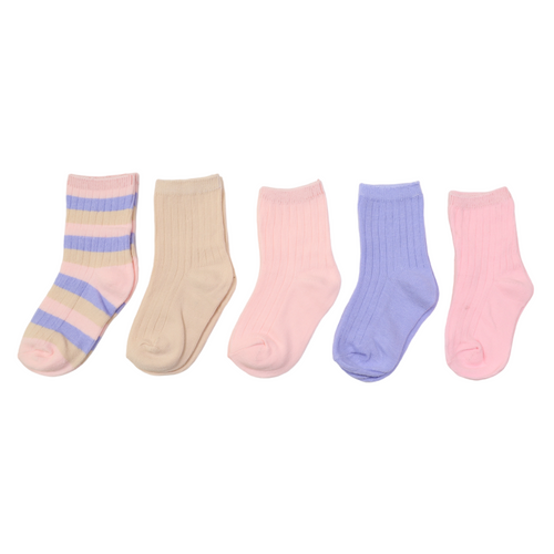 Ribbed Socks Assorted 5pack