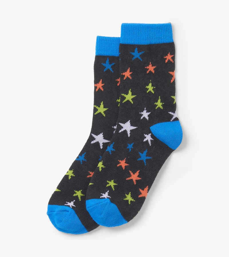 Ombre Stars Kids Crew Socks
