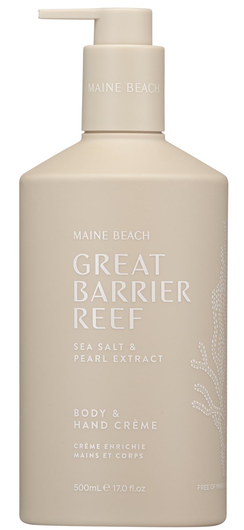 Great Barrier Reef Sea Salt - Body & Hand Creme 500ml