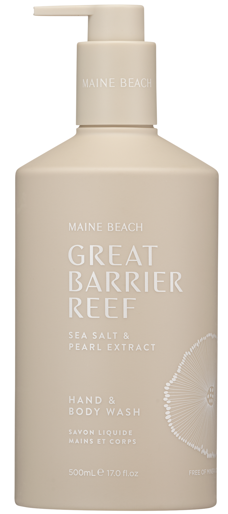 Great Barrier Reef Sea Salt - Hand & Body Wash 500ml