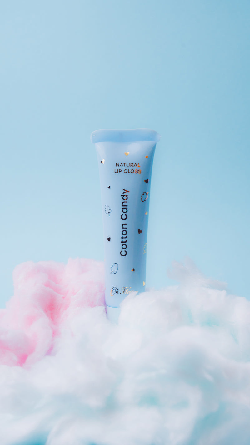 Natural Lip Gloss - Cotton Candy