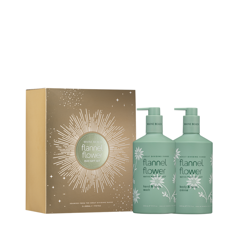 Flannel Flower Duo Gift Set 2x500ml