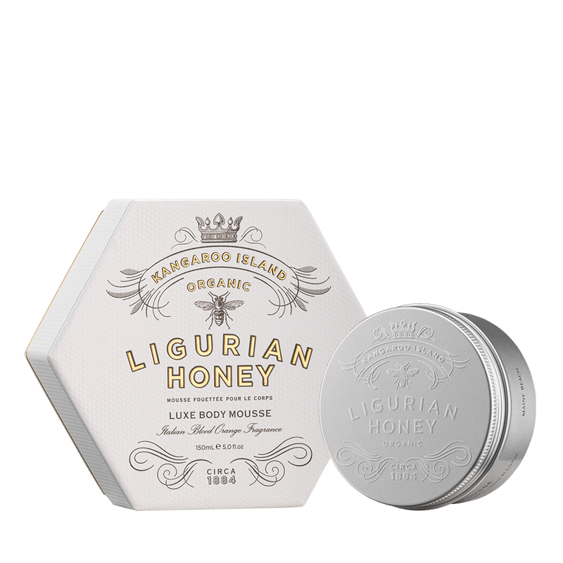 King Island Ligurian Honey Luxe Body Mousse - 150ml