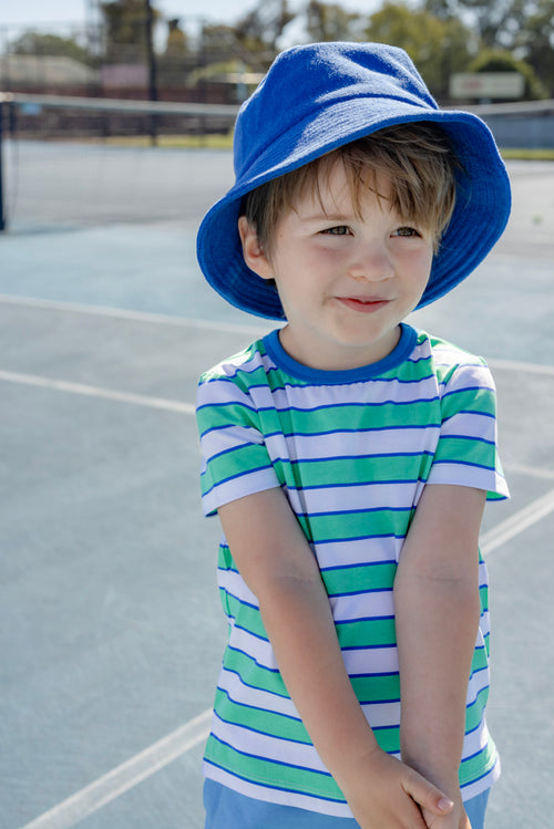 Blue Stripe Tee