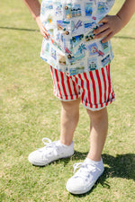 Red Stripe Short