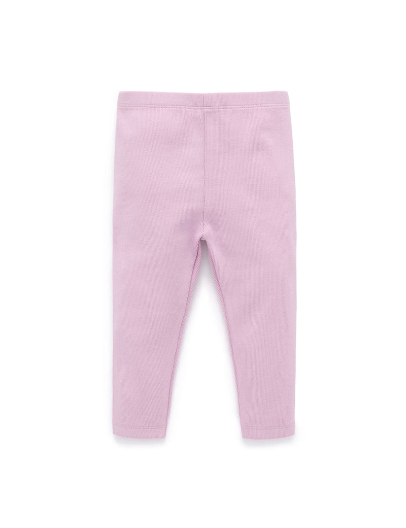 Thick Rib Leggings - Lavender