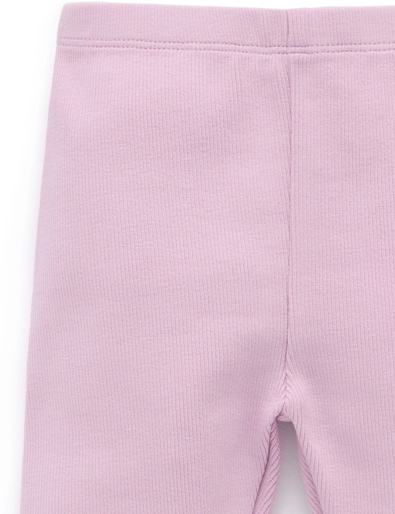 Thick Rib Leggings - Lavender