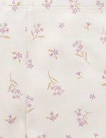 Thick Rib Leggings - Lavender Meadow Print