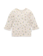 Pointelle Rib Layering Top - Strawberry Blossom