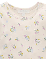 Pointelle Rib Layering Top - Strawberry Blossom
