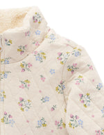 Strawberry Blossom Quilted Jacket