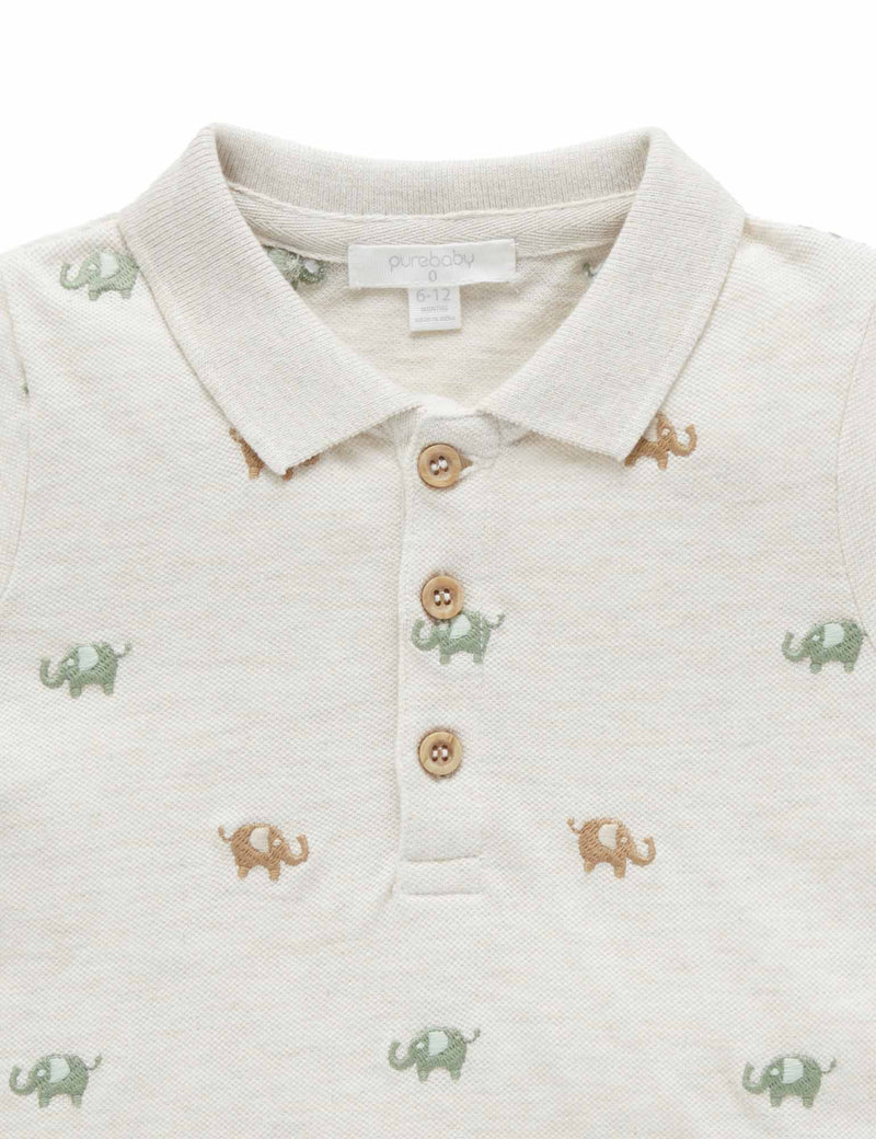 Elephant Polo Shirt