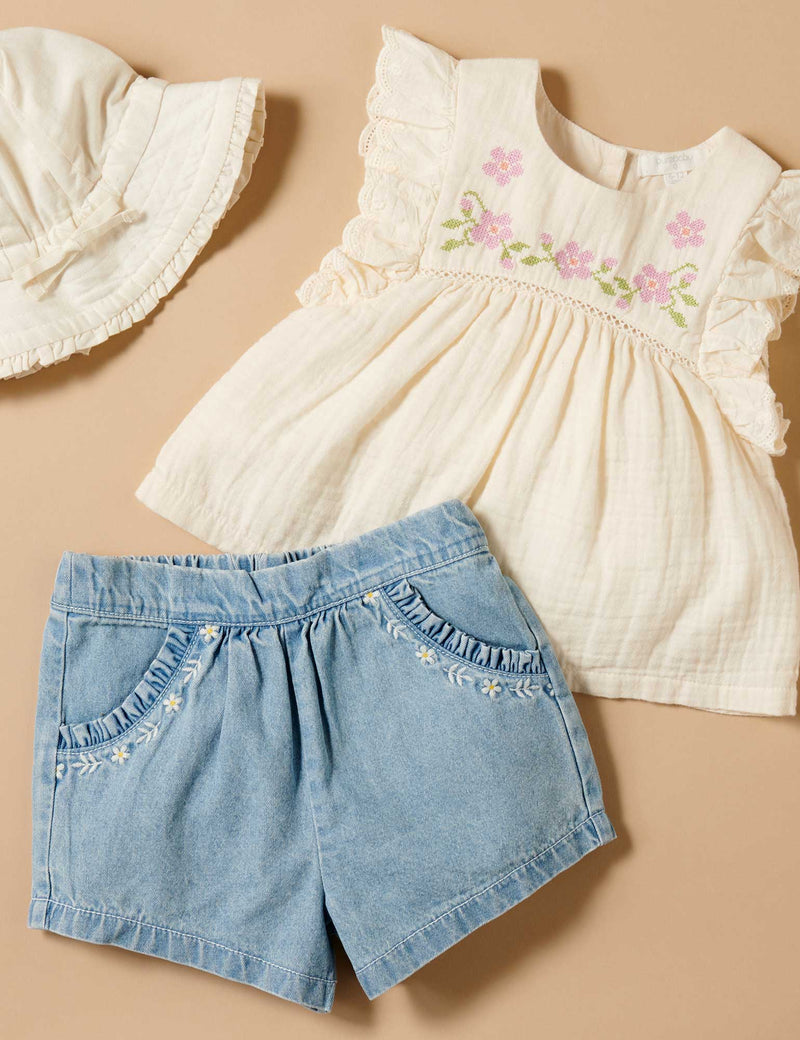 Ruffle Shorts