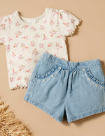 Ruffle Shorts