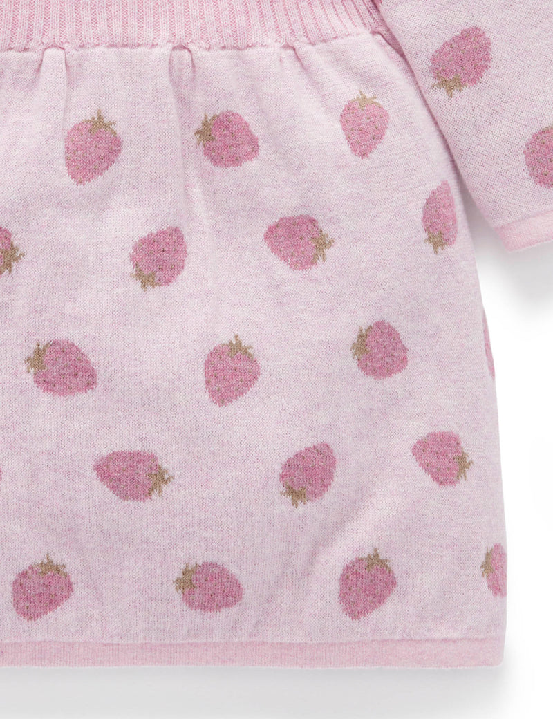 Strawberry Knitted Dress