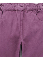 Corduroy Pull on Pants - Heather