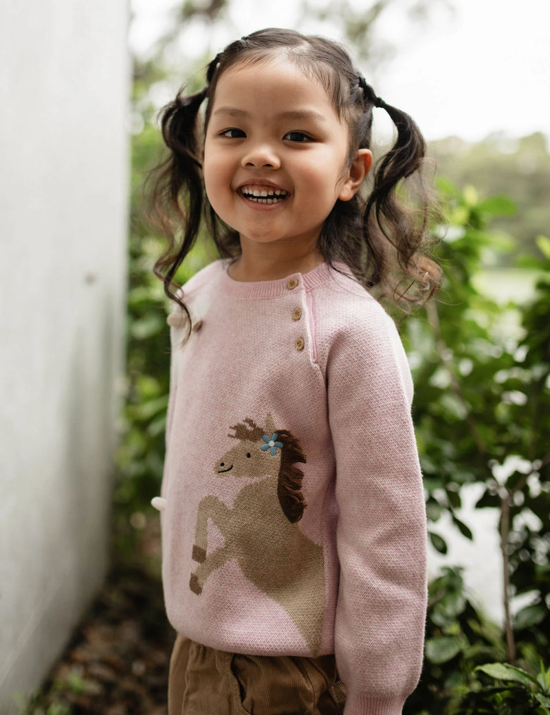 Animal Crackers Jumper - Primrose