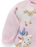 Animal Crackers Jumper - Primrose