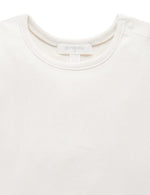 Pointelle Tee - Cloud