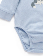 Sheep Dog Applique Bodysuit