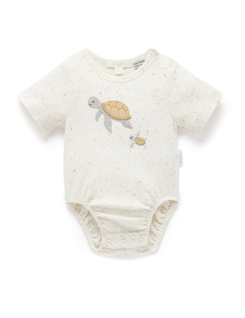 Turtle Applique Bodysuit