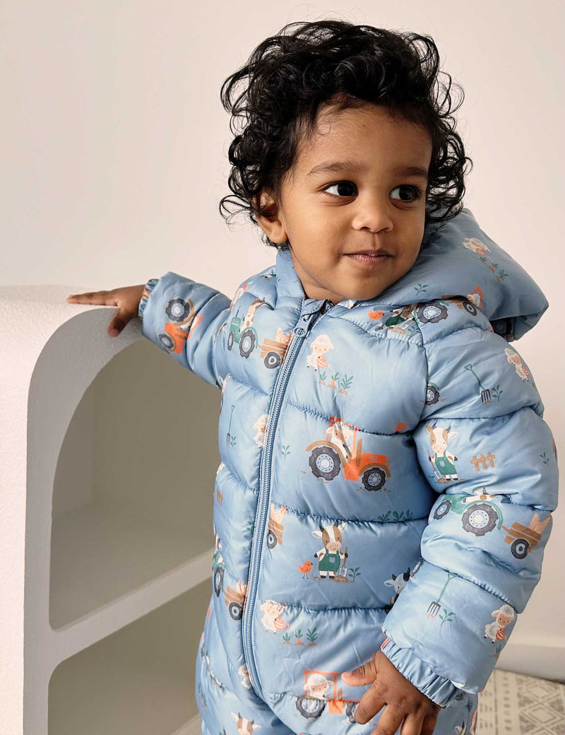 Puffer Growsuit - Farming Print