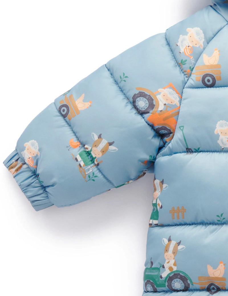 Puffer Growsuit - Farming Print
