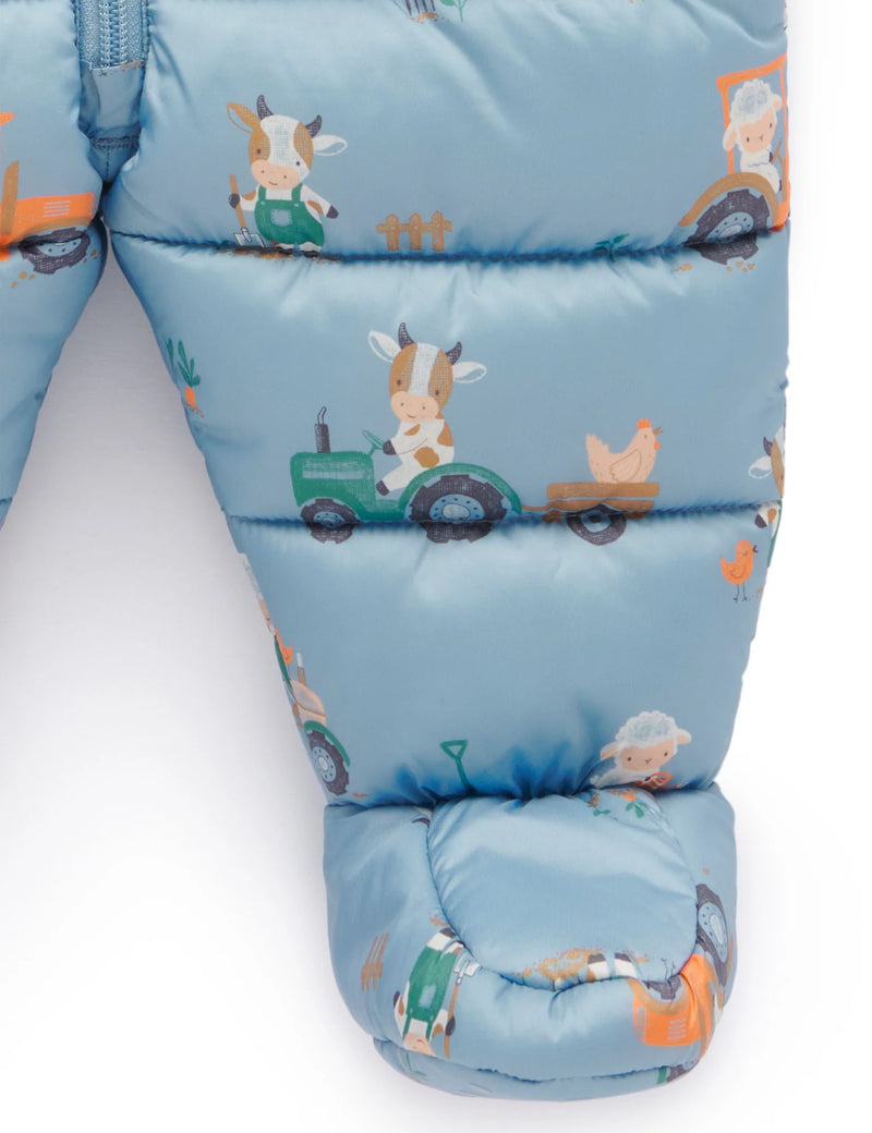 Puffer Growsuit - Farming Print