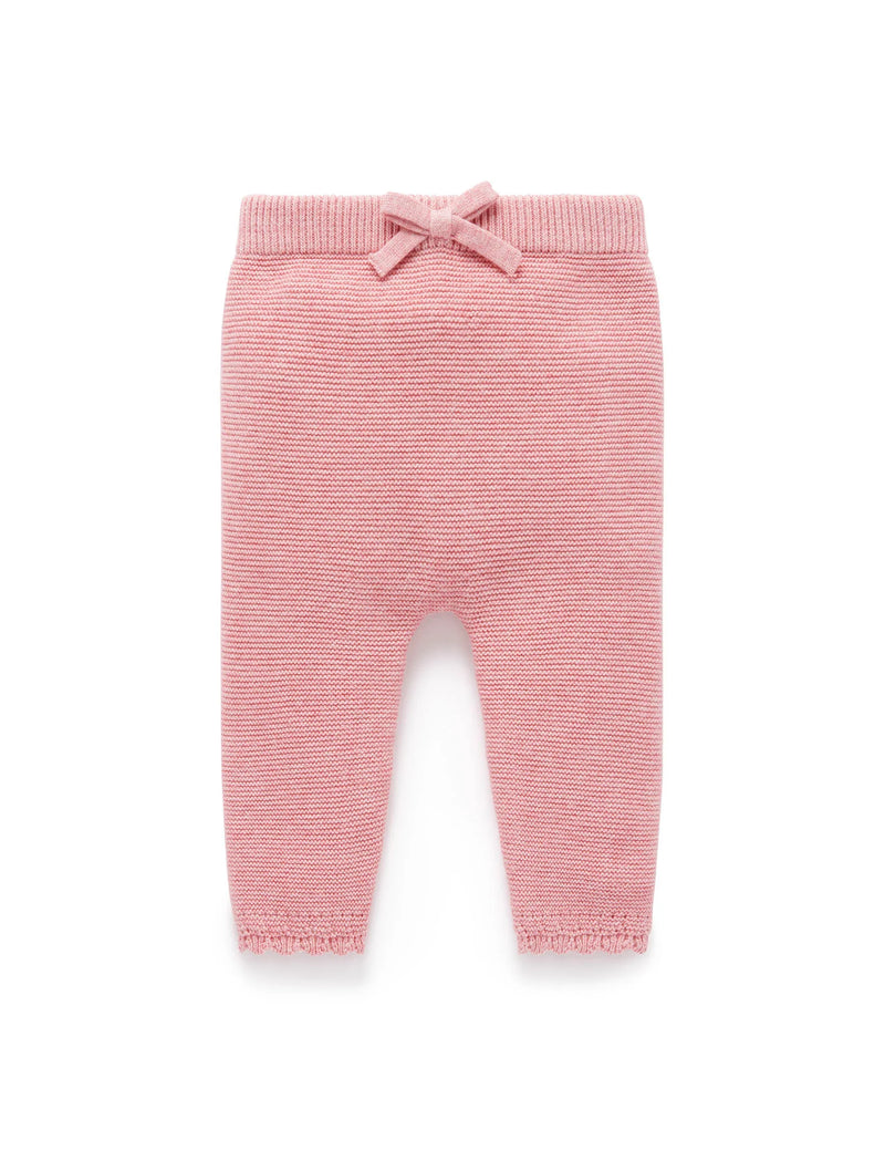 Scalloped Knitted Leggings