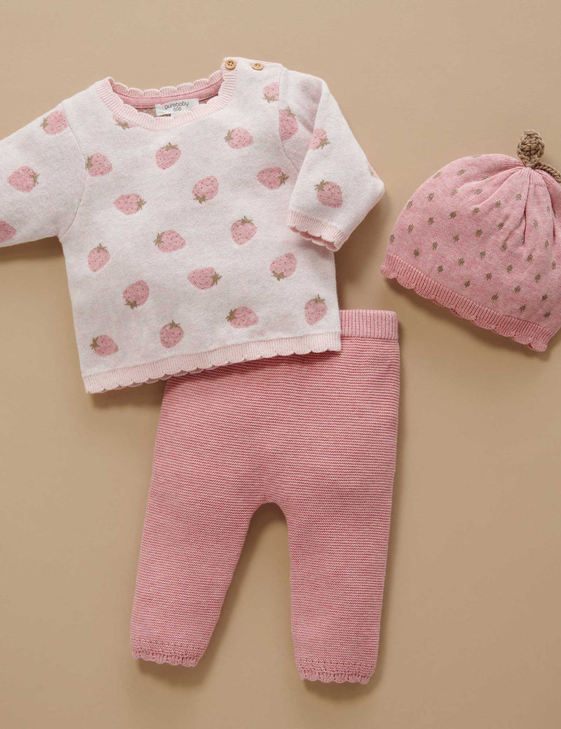 Scalloped Knitted Leggings