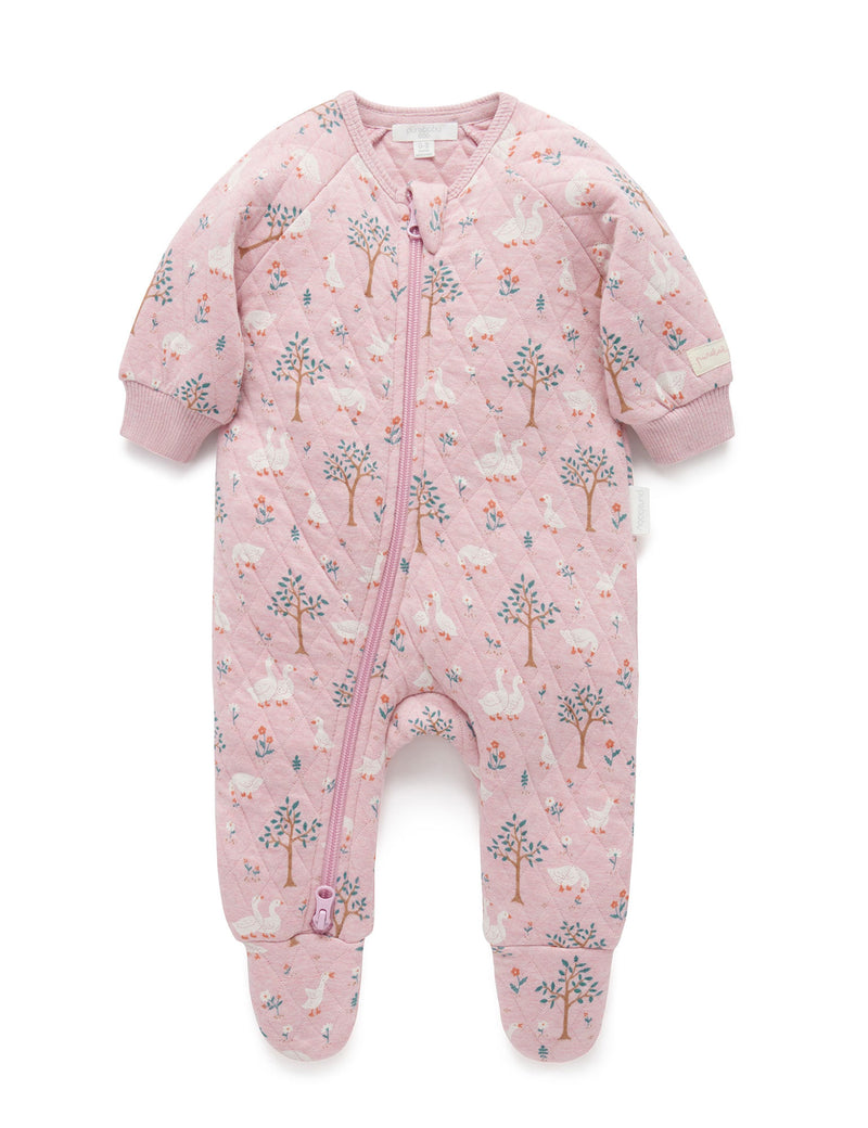 Goose Quilted Growsuit